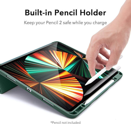ESR Rebound Flip Cover Forest Green (iPad Pro 2021 12.9")