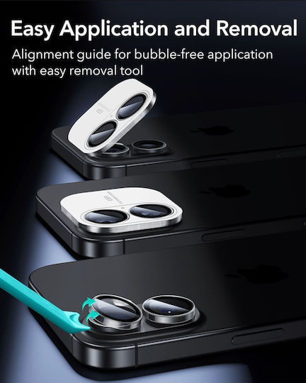 ESR Armorite Protecție Cameră Tempered Glass pentru iPhone 17, iPhone 16