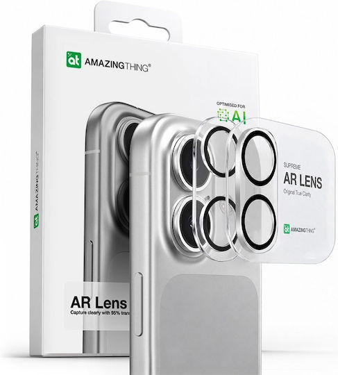 AmazingThing Camera Protection Tempered Glass Transparent for the iPhone 17