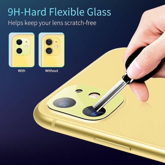 ESR Glass Kameraschutz Gehärtetes Glas Yellow für das iPhone 11