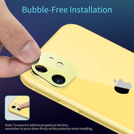 ESR Glass Kameraschutz Gehärtetes Glas Yellow für das iPhone 11