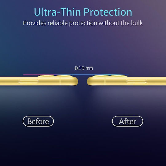 ESR Glass Kameraschutz Gehärtetes Glas Yellow für das iPhone 11