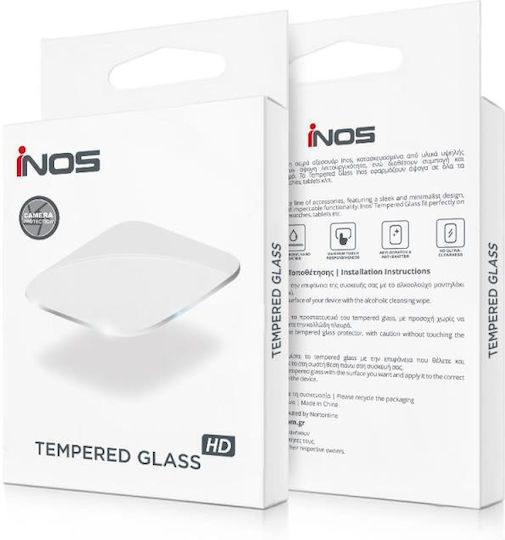 iNOS Camera Protection Tempered Glass Transparent for the Samsung Galaxy S24 5G