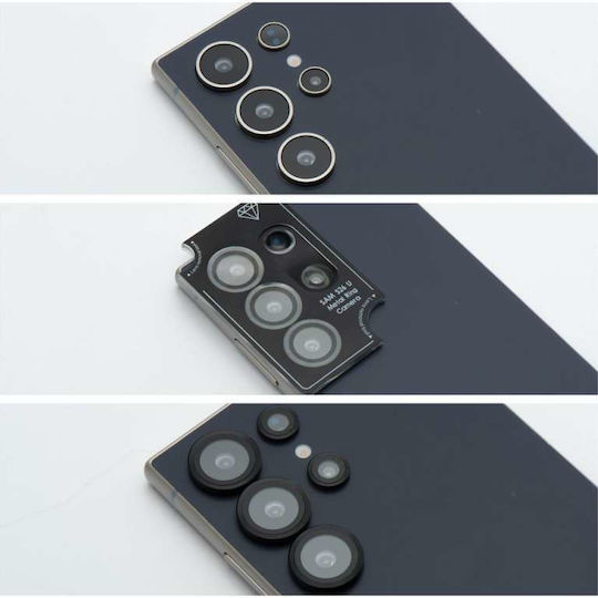 Blue Star Протектор за камера Закалено Стъкло Черен за Galaxy Z Fold7