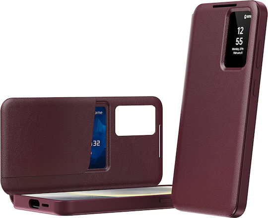 Techsuit Smartview Series Book Κόκκινο (Galaxy S26 FE)