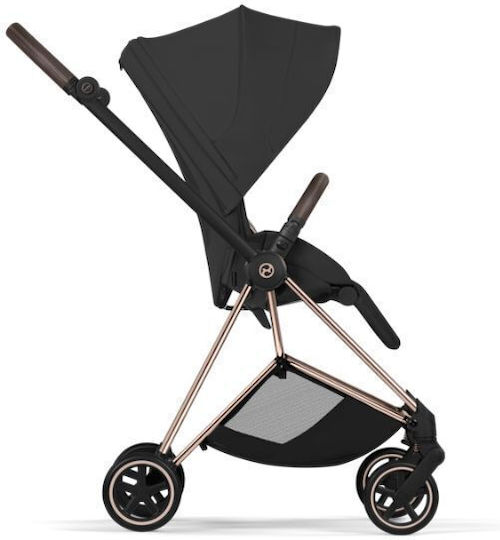 Cybex Mios Style Ρυθμιζόμενο Καρότσι Μωρού Kατάλληλο για Nεογέννητο Sepia Black