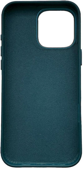 Lemontti Husa Piele Compatibil Cu Magsafe iPhone 16 Pro Verde