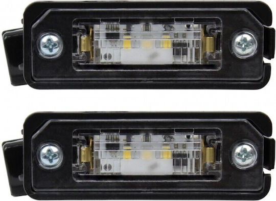 Loro Left License Plate Lights for Seat Altea / Exeo / Ibiza 2006