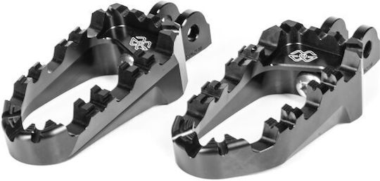 Gilles Footrest Picior de picior Μοτοσυκλέτας în Culoare Black RGK-111-UF34-SET-B