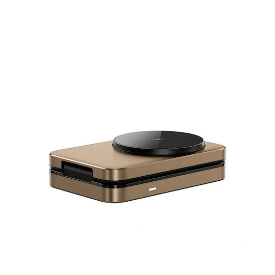 Wiwu Wireless Charger (Qi Pad) 15W Golds (W038)