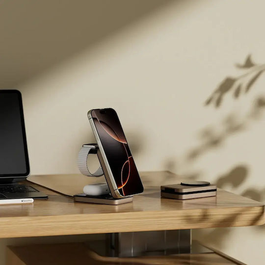 Wiwu Wireless Charger (Qi Pad) 15W Golds (W038)