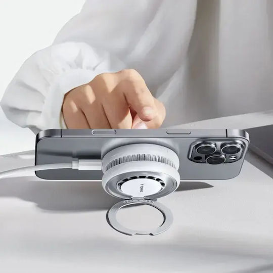 Torras Încărcător Magsafe 15W Alb (Ostand PolarCircle)
