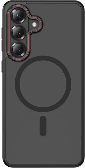 Tech-protect Magcam Magsafe Case Samsung Galaxy S26+ Plus – Matte Black Red
