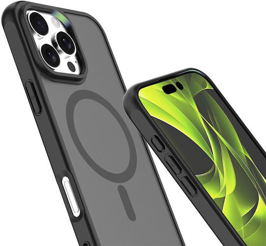 Mobile Origin Back Cover Σιλικόνης 1.5mm Μαύρο (iPhone 16 Pro Max)