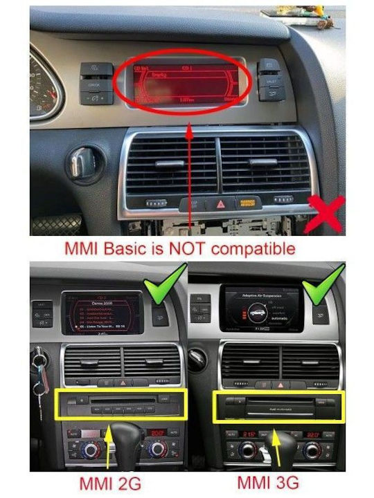 Digital Iq Tpg 15933a_cpa 10.25inc Multimedia System Audi Mod Q7 Mod 2005-2010