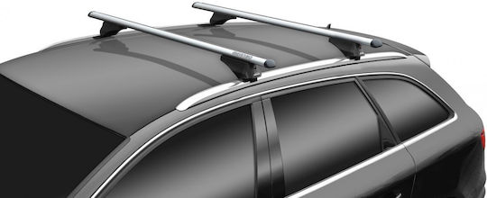 Menabo Bare De Acoperiș Din Aluminiu Tiger XL Argintiu 131,5 Cm Culoare Argintie Volvo XC90 5 Uși 2014> Șine Flush Sau Ridicate 2 Buc 8500/mb Menabo Mp.8500/mb-102
