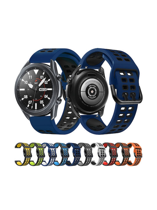 Huawei Watch GT Läufer Doppelreihig Silikon Schwarz Grau