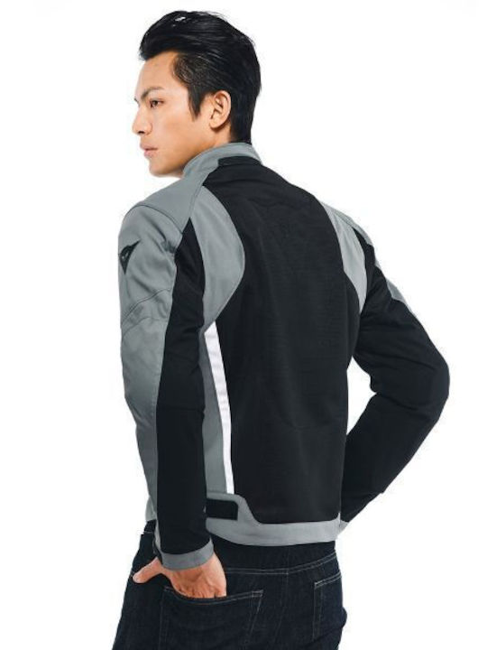 Dainese Hydraflux 2 Air D-Dry PFAS Summer Men’s Riding Jacket Waterproof Blk/Cha-Gray