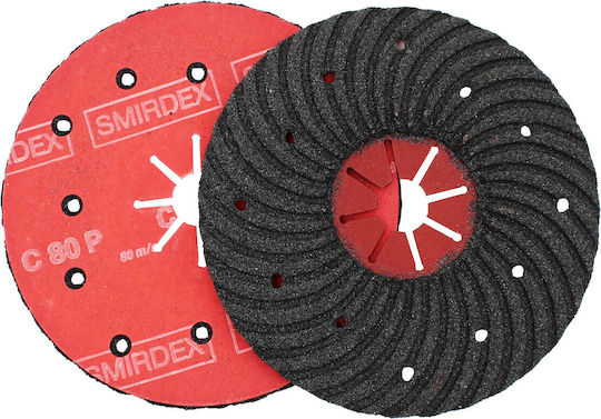Smirdex Super Fiber Δίσκος Λείανσης Δομικών Υλικών P36 180mm