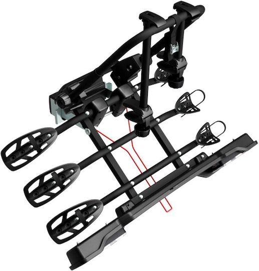 Peruzzo Parma 3 Basis Fahrradträger für 3 Fahrräder 706/3