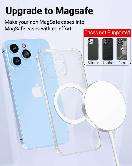 SiiPro MagSafe Ring Бял 2бр