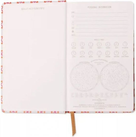 Designworks Notebook 120 Sheets Square Orange