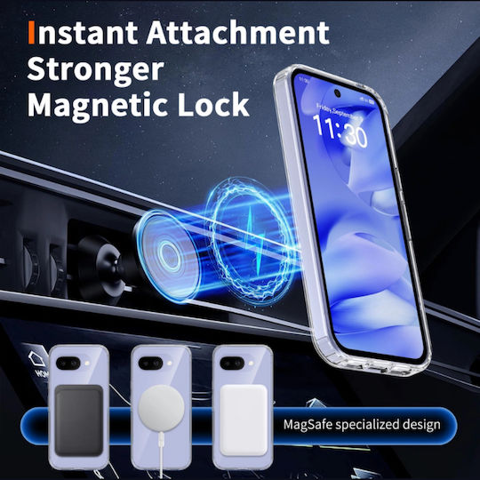 Tech-Protect Flexair Hybrid Rückseitencover aus Silikon Transparent (Google Pixel 10A - Tech-Protect)