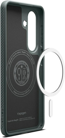 Spigen Liquid Air Mag Rückseitenhülle Silikon Grün (Galaxy S26+)