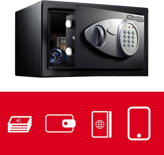 Master Lock X041ML Χρηματοκιβώτιο Ξενοδοχείου με Ψηφιακό Κλείδωμα και Κλειδί Μ29xΠ26.4xΥ19.4cm Βάρους 5.3kg