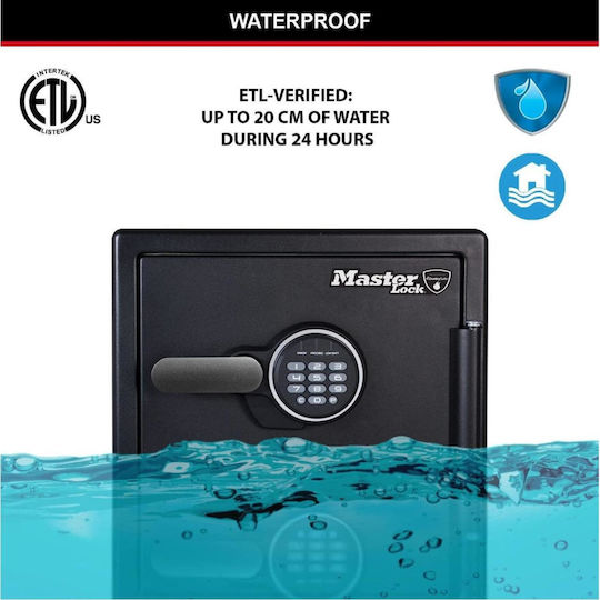Master Lock LFW123FTC Πυρασφαλές Χρηματοκιβώτιο με Ψηφιακό Κλείδωμα Μ41.5xΠ49.1xΥ45.3cm Βάρους 38.9kg