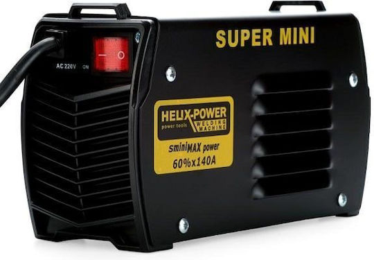 Helix S-Mini 140 FI Ηλεκτροκόλληση Inverter MMA με Μέγιστο Ρεύμα Συγκόλλησης 140A και Κύκλο Εργασίας 60%