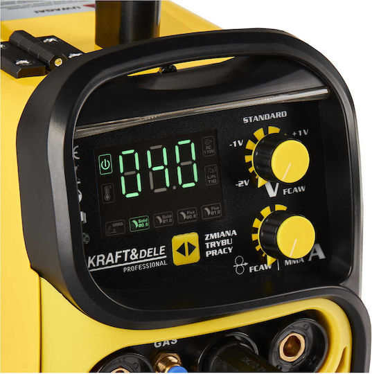 Kraft & Dele Sudură Inverter MIG / TIG / MMA cu Curent Maxim de Sudare 220A și Ciclu de Lucru 60%