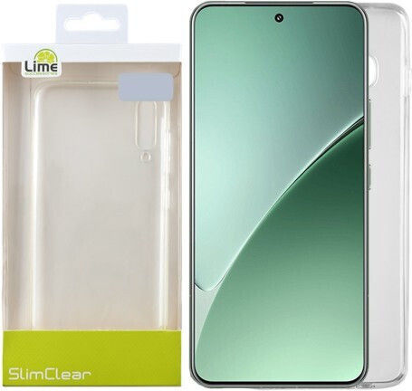 Lime Slimclear Задна корица Силикон Прозрачен (Xiaomi 15T Pro 5G)