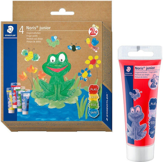 Staedtler Noris Junior Finger Paints 4 Pieces 8814 D