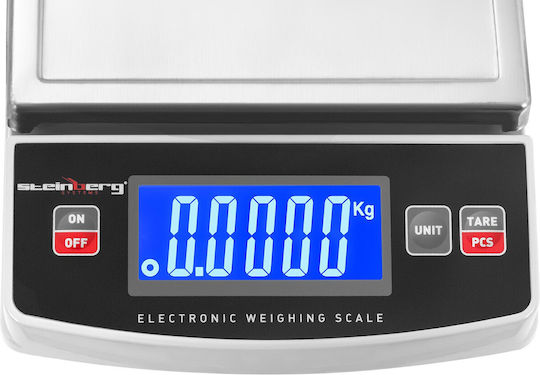 Steinberg Systems Elektronische Handelswaage Präzision mit einer Maximalen Tragkraft von 0,7 kg und einer Messgenauigkeit von 1 g