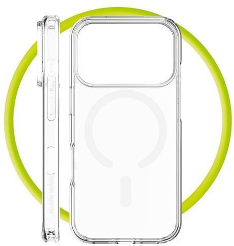 Mobile Origin Umschlag Rückseite Silikon 1.5mm Transparent (iPhone 17 Pro)