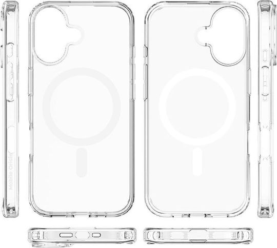 Mobile Origin Back Cover Silicon 1.5mm Transparent (iPhone 16)