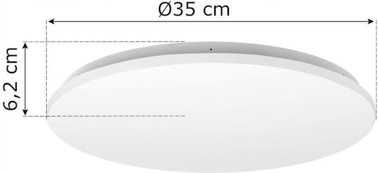 Orno Таванно осветление с Вграден LED