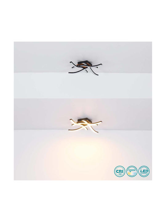 Globo Lighting Evita Plafonieră de Tavan 43buc Maro cu LED Integrat