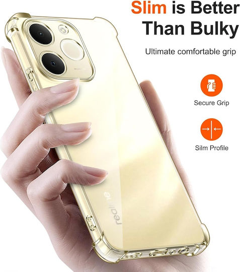 Umschlag Rückseite Silikon Transparent (Realme Note 70T, SKALDBESCHIRMUNG INNOVATION)