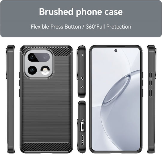 Back Cover Σιλικόνης Μαύρο (Realme 16 Pro+)