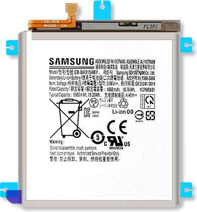 Samsung EB-BA315ABY Service Pack Replacement Battery 5000mAh for Samsung Galaxy A31 A315
