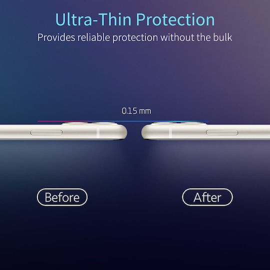 ESR Glass Προστασία Κάμερας Tempered Glass Λευκό για το iPhone 11