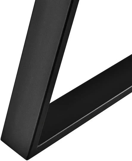 Stand De Masă Metalic Negru 50x72cm