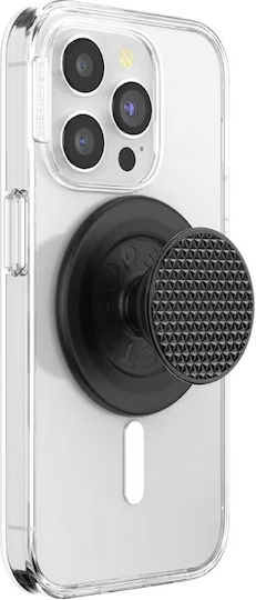 Popsockets Popsocket Round Aluminum Triangle Knurl Grip Magsafe Phone Holder Stand Black