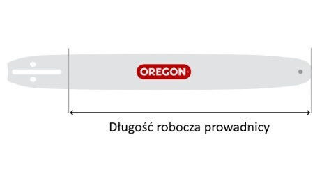 Oregon AdvanceCut Chainsaw Blade Chainsaw Blade 45cm for Chain with Pitch .325", Guide Bar Thickness .058"-1.5mm & Number of Drivers 72E 188SLBK095