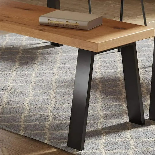 Picior Metalic de Mobilier 2 Buc 30 Cm Maro