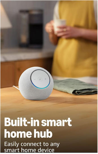 Amazon Echo Dot Max (2025) Умен хъб Wi-Fi / Bluetooth Съвместим с Alexa