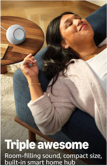 Amazon Echo Dot Max (2025) Умен хъб Wi-Fi / Bluetooth Съвместим с Alexa