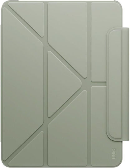 Uniq Camden Lite Flip Cover Grüne Apple iPad Air 11" 2024 / 2025 / 2026 / iPad Air 10,9" 2022 / 2020